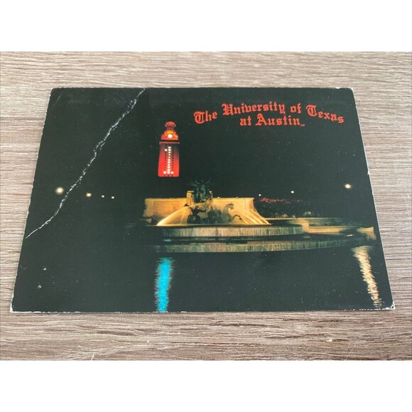 Postcard The University Of Texas At Austin 1990 Postmarked Post Card UT TX - Picture 1 of 2